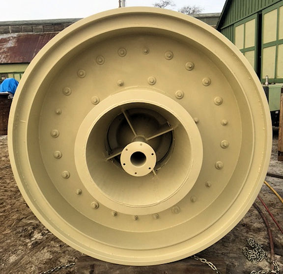 5' X 3' (1.5m X 0.9m)) Sag Mill With 20 Hp Motor)